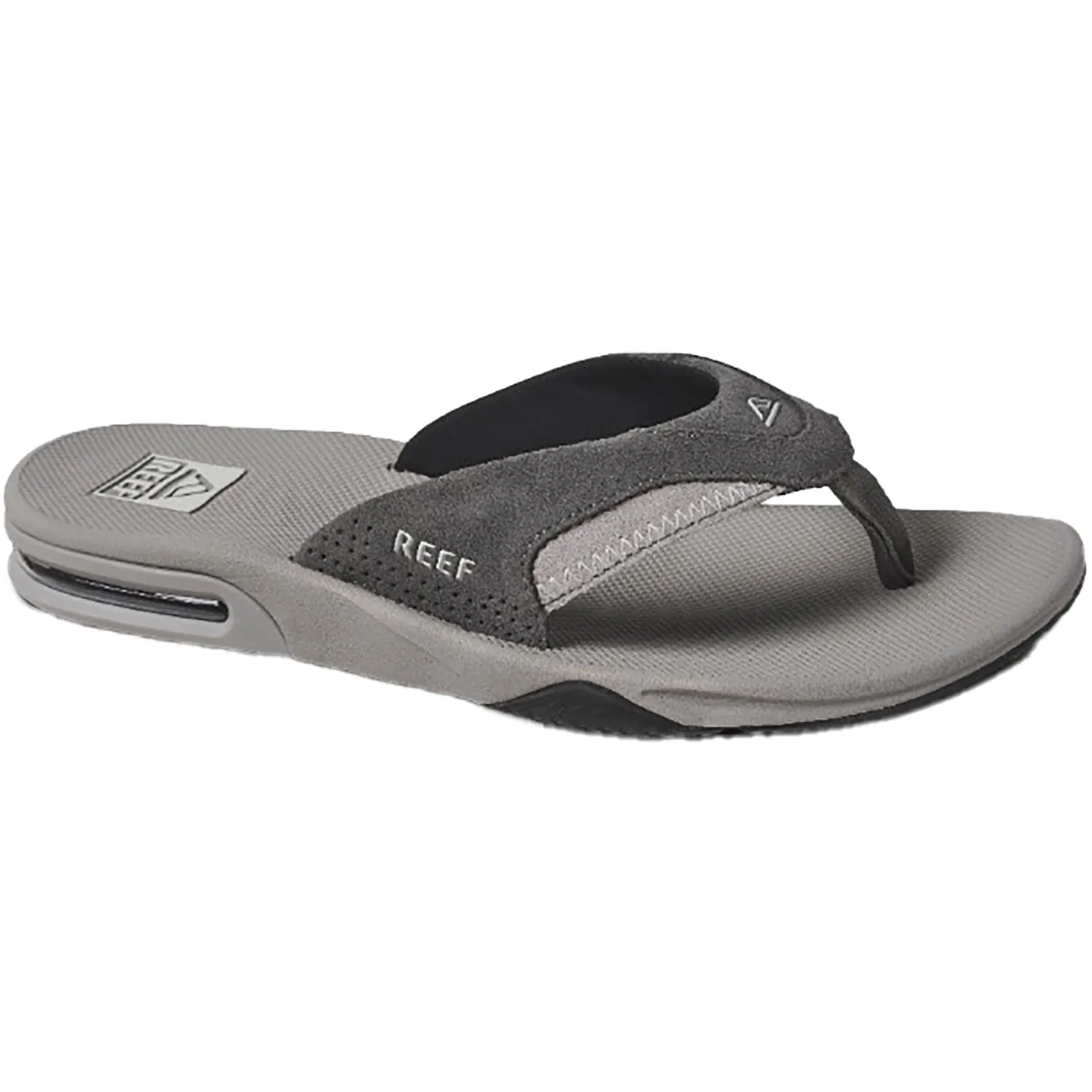 Men's Reef Fanning Grey Suede Synthetic
