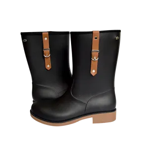 Midmar Mid-Calf Toffee Buckle Gumboot