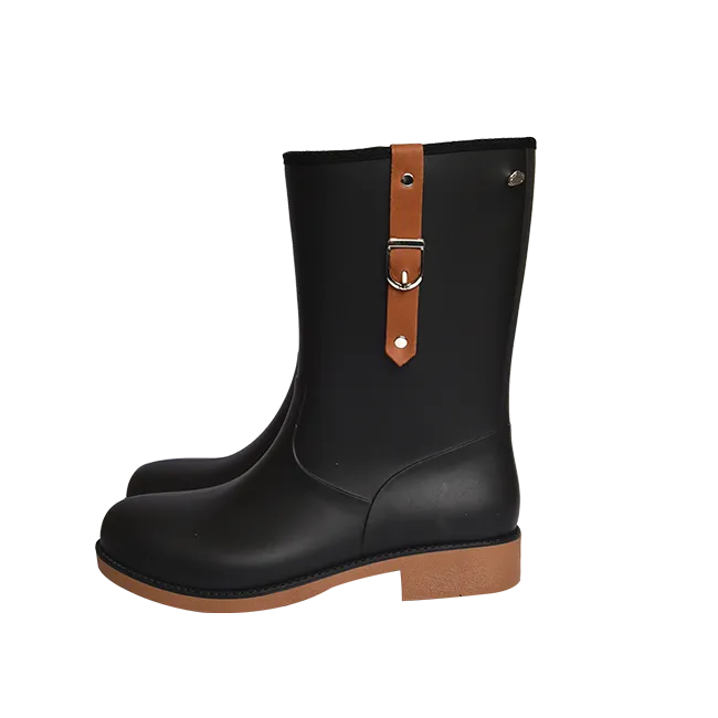 Midmar Mid-Calf Toffee Buckle Gumboot