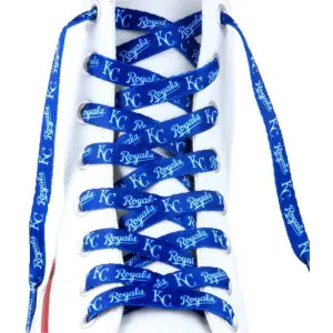 MLB LaceUps - Kansas City Royals (1 Pair Pack) Shoelaces