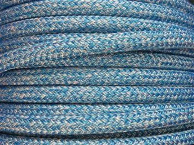 Mottled Blue - White  - 12mm