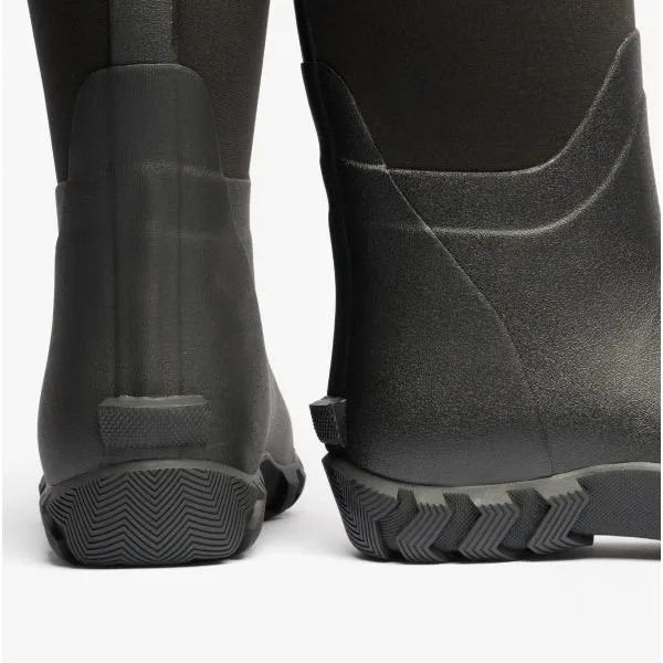 Mud Dogs RUTLAND MID Unisex Neoprene Wellington Boots Black