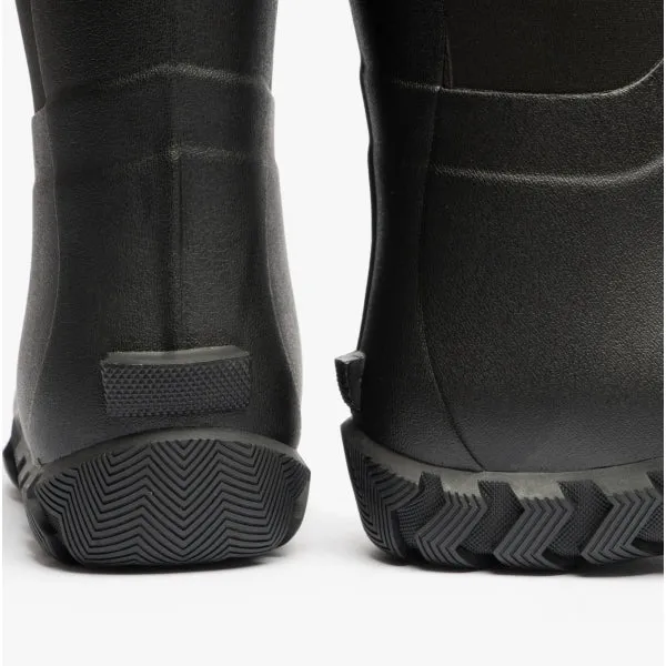 Mud Dogs RUTLAND TALL Neoprene Wellington Boots Black