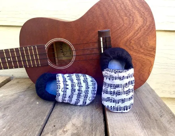 Music Note Moccasins