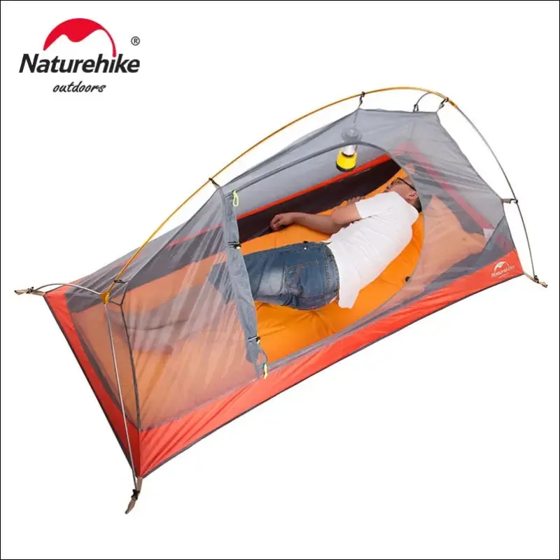 Naturehike cycling tent 1 person ultralight backpacking tent double layer fishing beach tent
