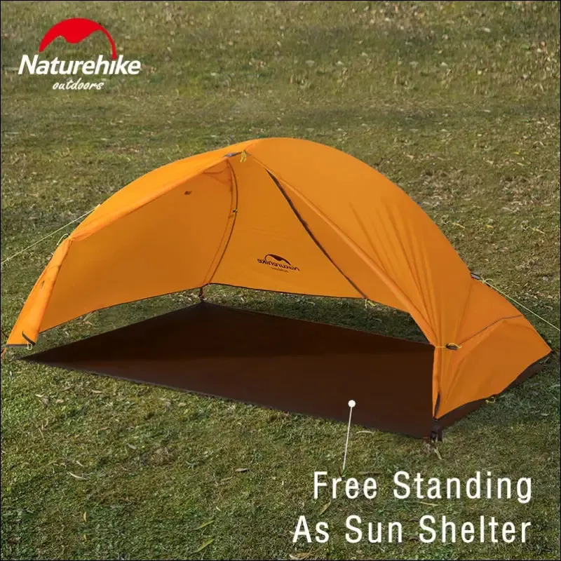 Naturehike cycling tent 1 person ultralight backpacking tent double layer fishing beach tent