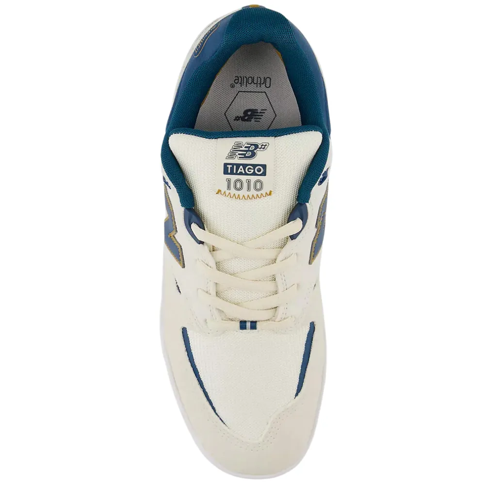 New Balance Numeric 1010 NM1010BL Tiago Lemos Skate Shoes | Linen & Black Sea
