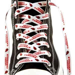 NFL LaceUps - Arizona Cardinals (1 Pair Pack) Shoelaces
