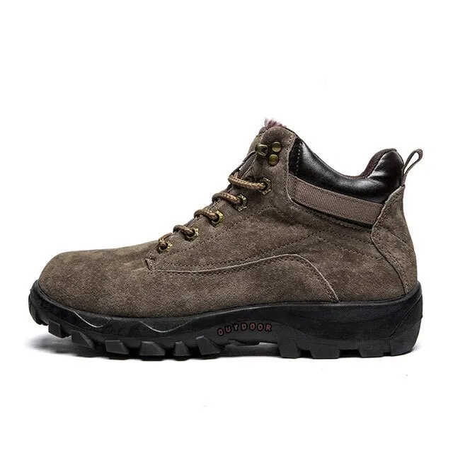 Onke Leather Winter Walking Shoes