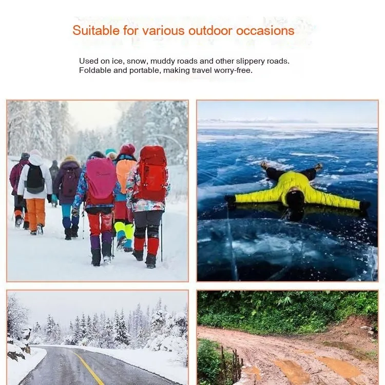 Outdoor 8-tooth Non-slip Ice And Snow Rock Climbing Spike