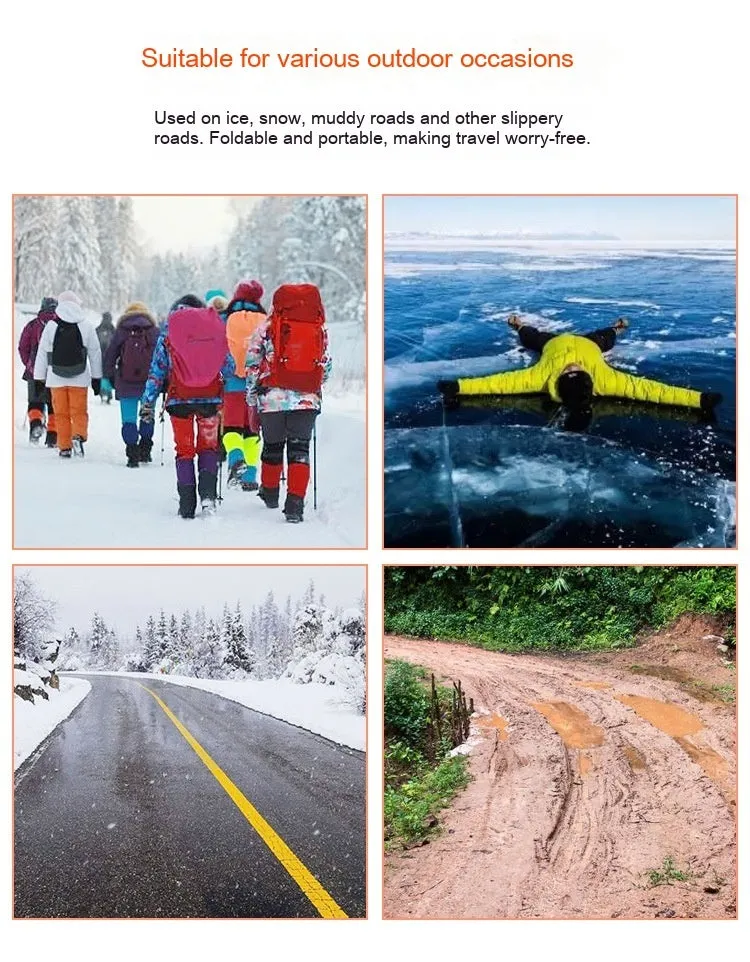 Outdoor 8-tooth Non-slip Ice And Snow Rock Climbing Spike
