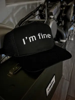 Outdoor I'm Fine Baseball Cap