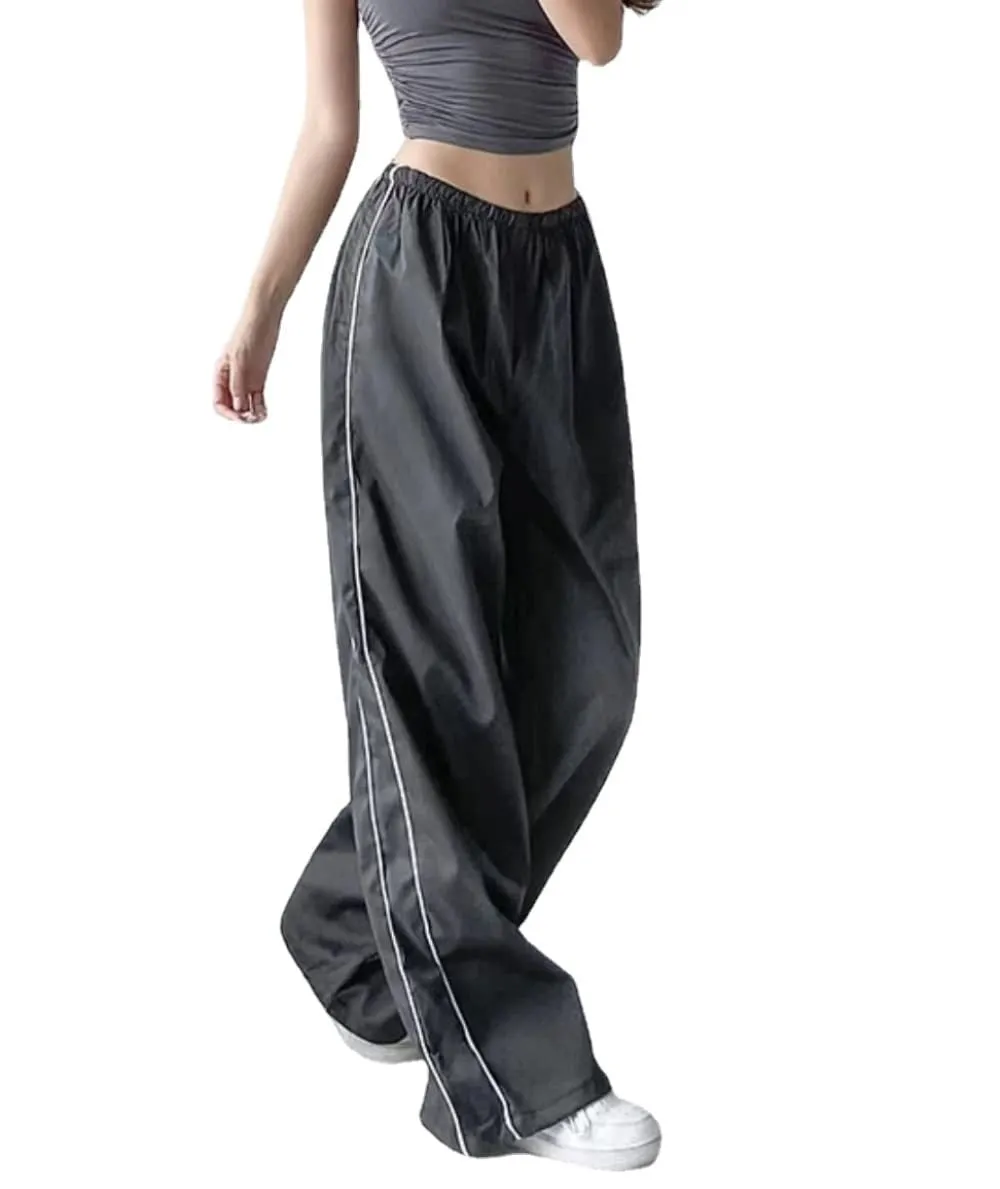 Oversize striped slacks-D320 | Inspanda