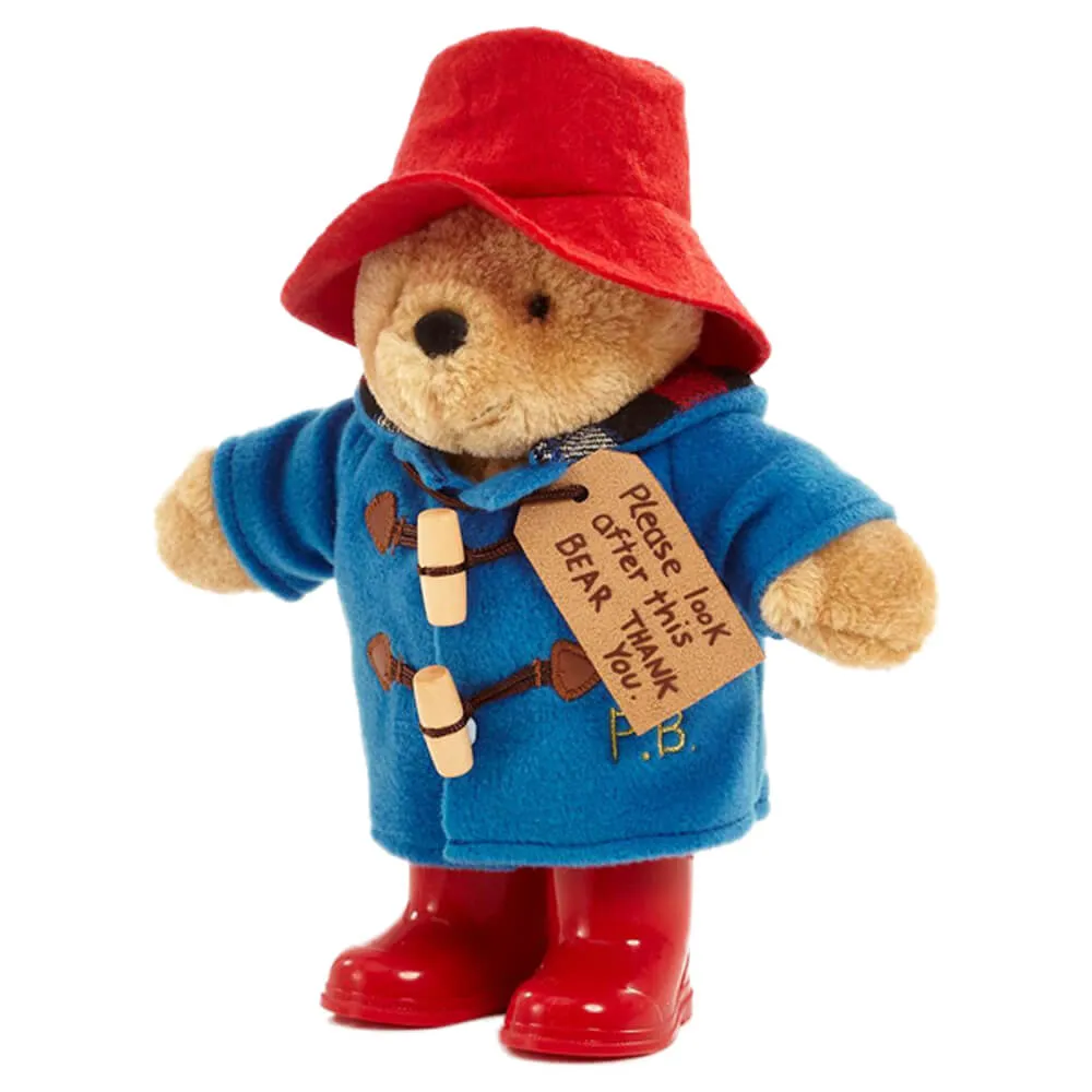 Paddington with Boots and Blue Coat 22cm Baby Toddler Plush Toys Baby Gifts Idea Best Seller 10m 