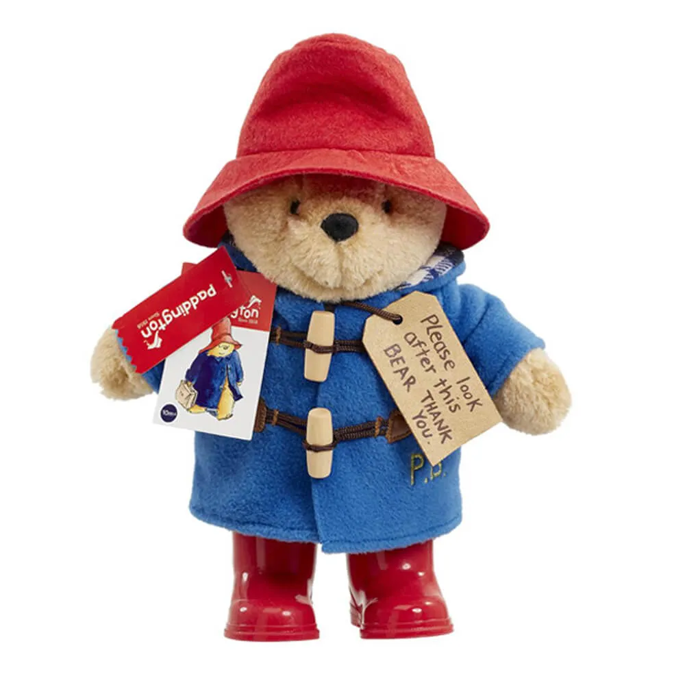 Paddington with Boots and Blue Coat 22cm Baby Toddler Plush Toys Baby Gifts Idea Best Seller 10m 