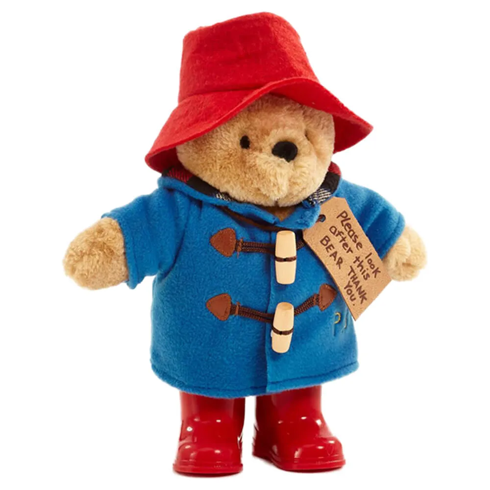 Paddington with Boots and Blue Coat 22cm Baby Toddler Plush Toys Baby Gifts Idea Best Seller 10m 