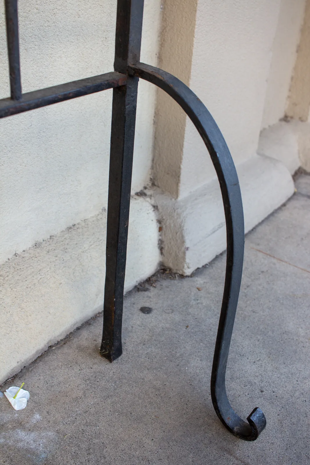 Pair of Antique Spanish Wrought Iron Screens/Grills Found in Italy