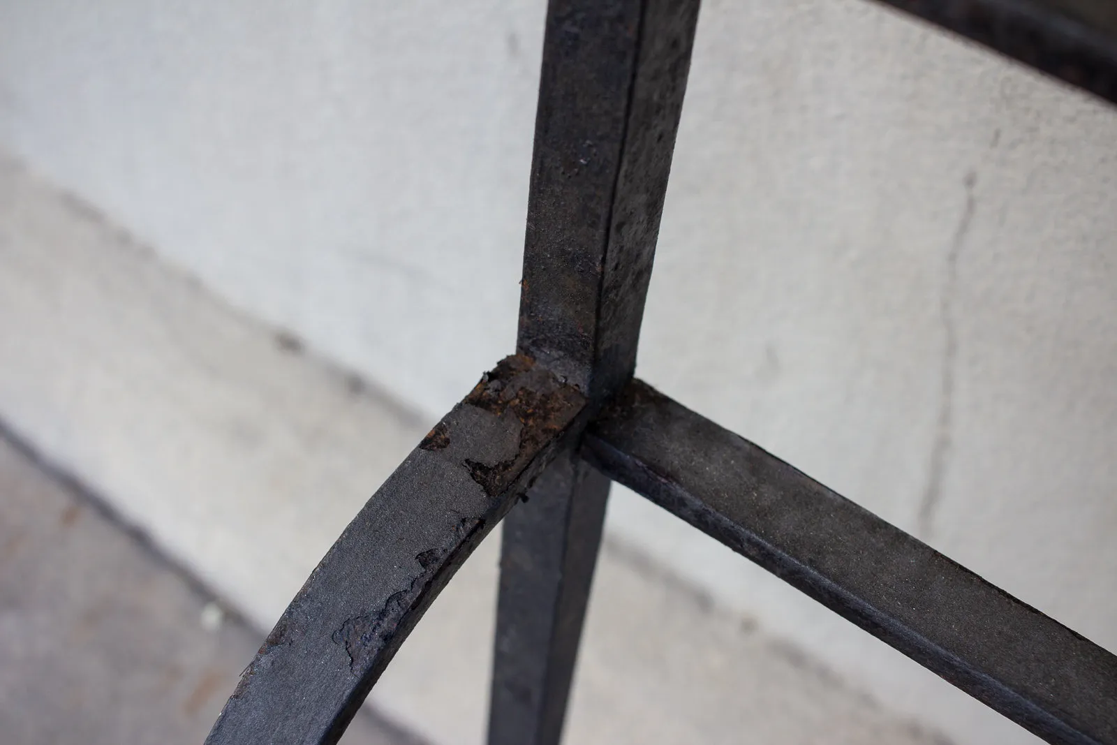 Pair of Antique Spanish Wrought Iron Screens/Grills Found in Italy