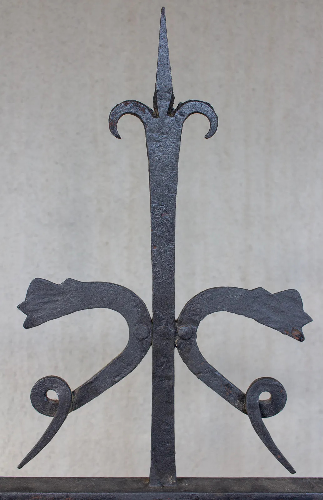 Pair of Antique Spanish Wrought Iron Screens/Grills Found in Italy