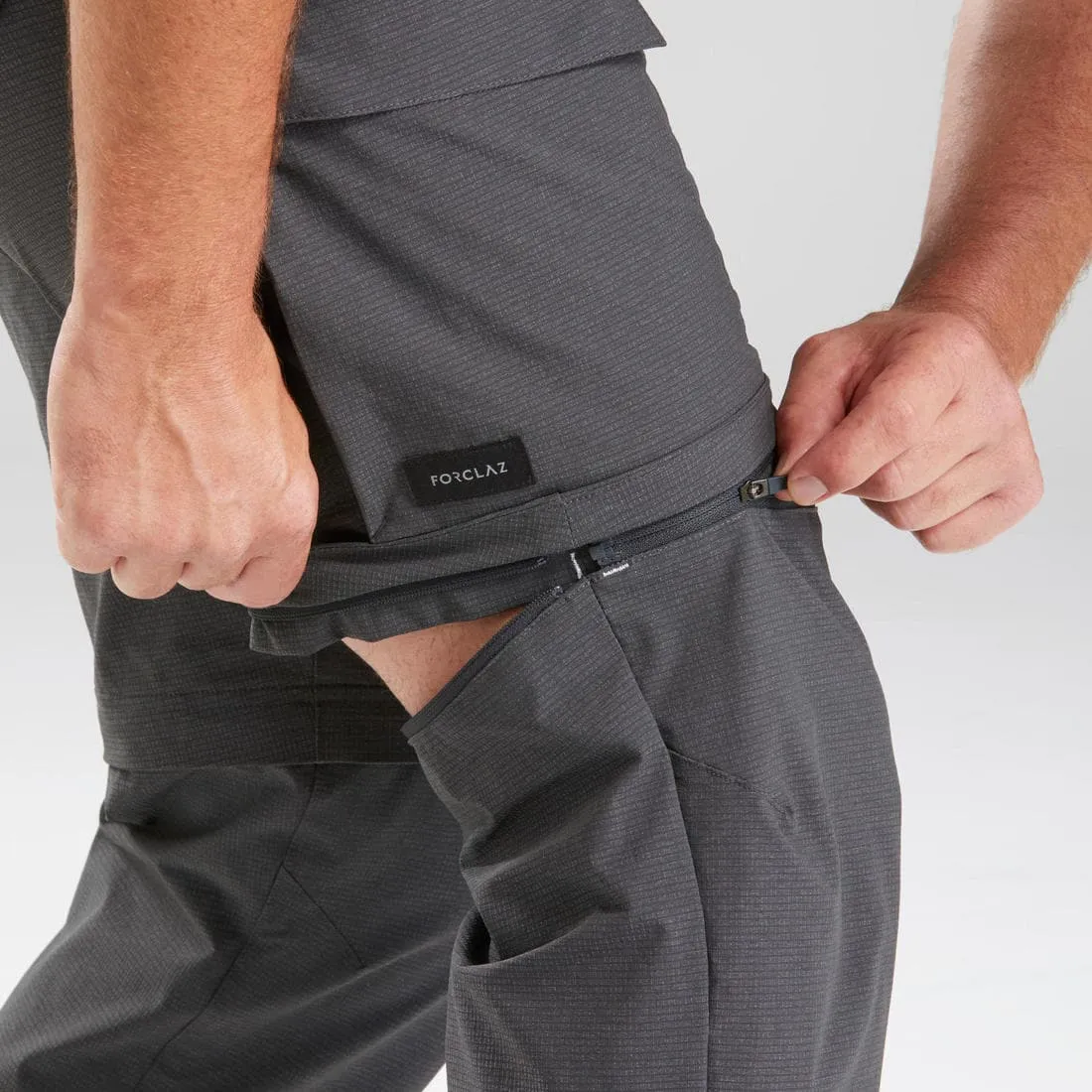 Pantalon modulable 2 en 1 de trek  - trek900 modul gris homme