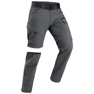 Pantalon modulable 2 en 1 de trek  - trek900 modul gris homme