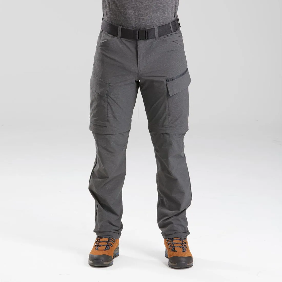 Pantalon modulable 2 en 1 de trek  - trek900 modul gris homme