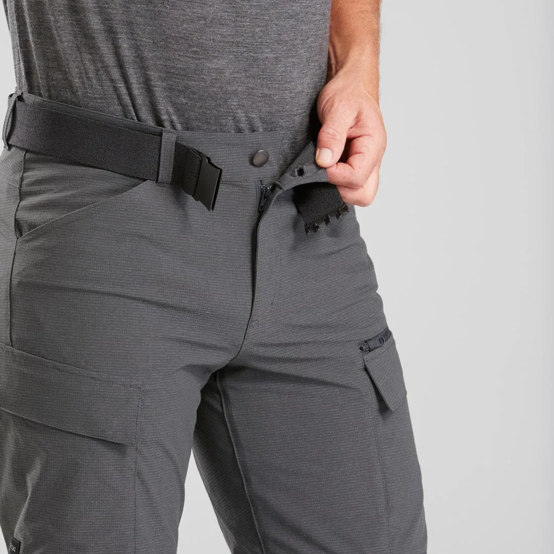 Pantalon modulable 2 en 1 de trek  - trek900 modul gris homme