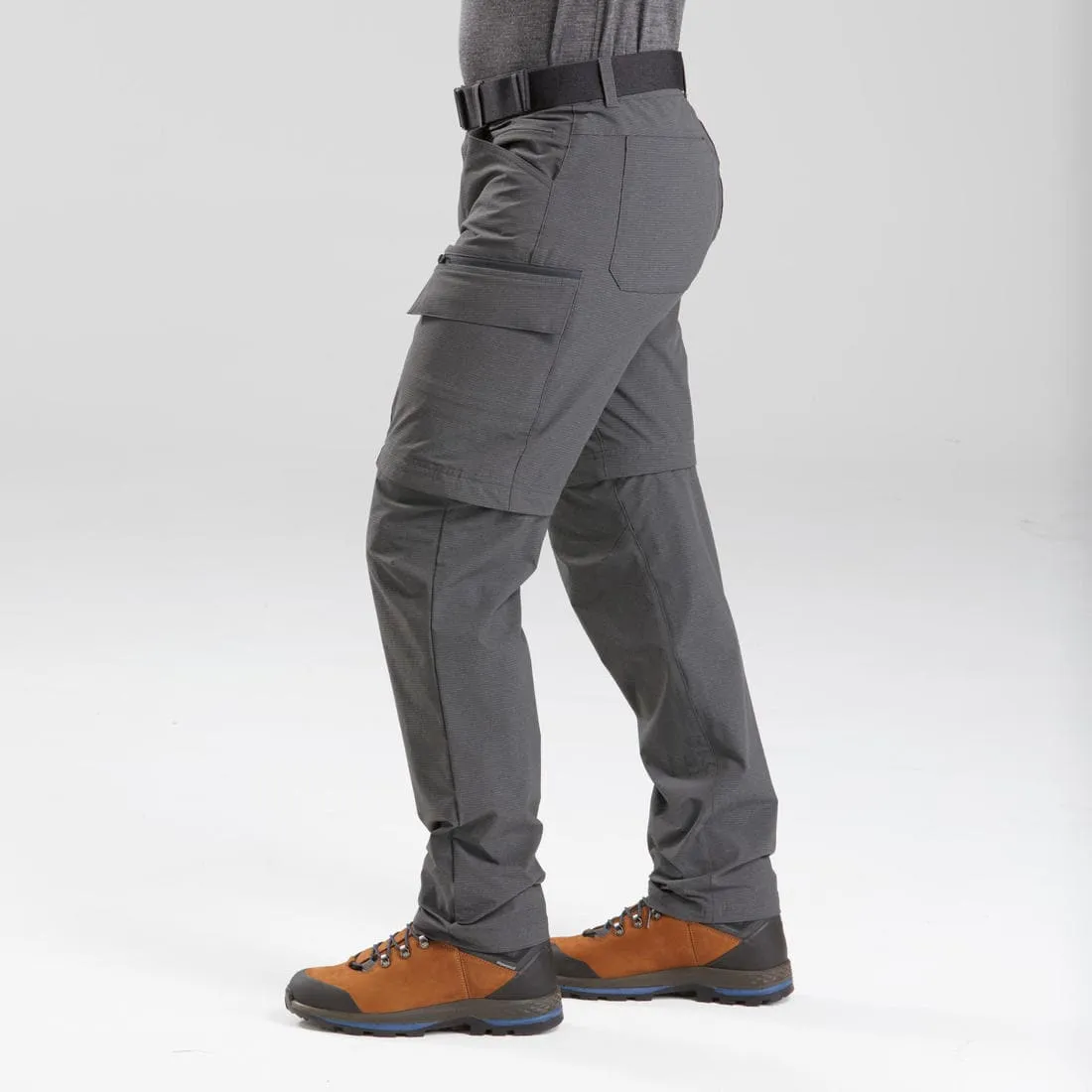 Pantalon modulable 2 en 1 de trek  - trek900 modul gris homme