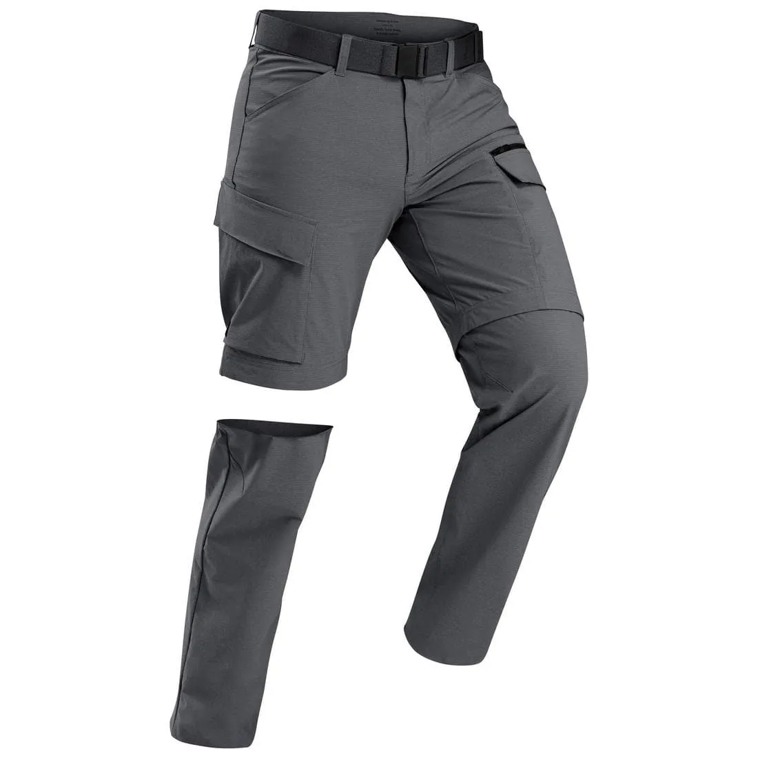 Pantalon modulable 2 en 1 de trek  - trek900 modul gris homme