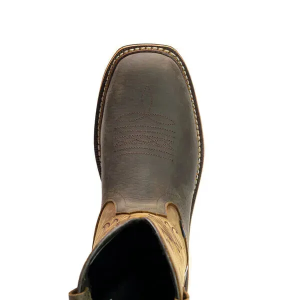 Pebble Square Toe 11" Wellington