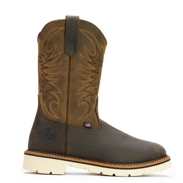 Pebble Square Toe 11" Wellington