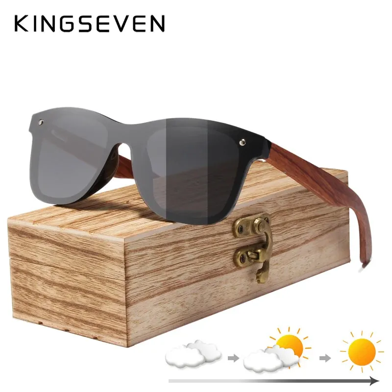 Polarized Wooden Sunglasses for Men