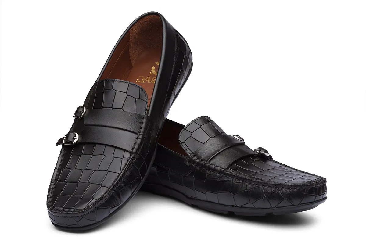 PRAGUE - BLACK LEATHER SHOES