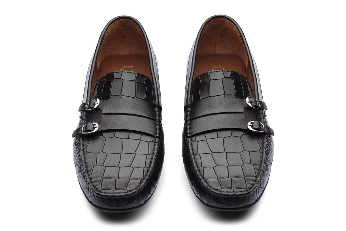 PRAGUE - BLACK LEATHER SHOES