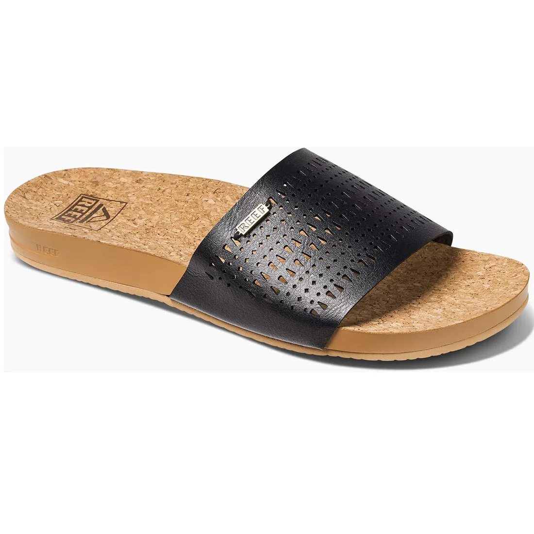 Reef Cushion Scout Perf Sandal Black/Tan