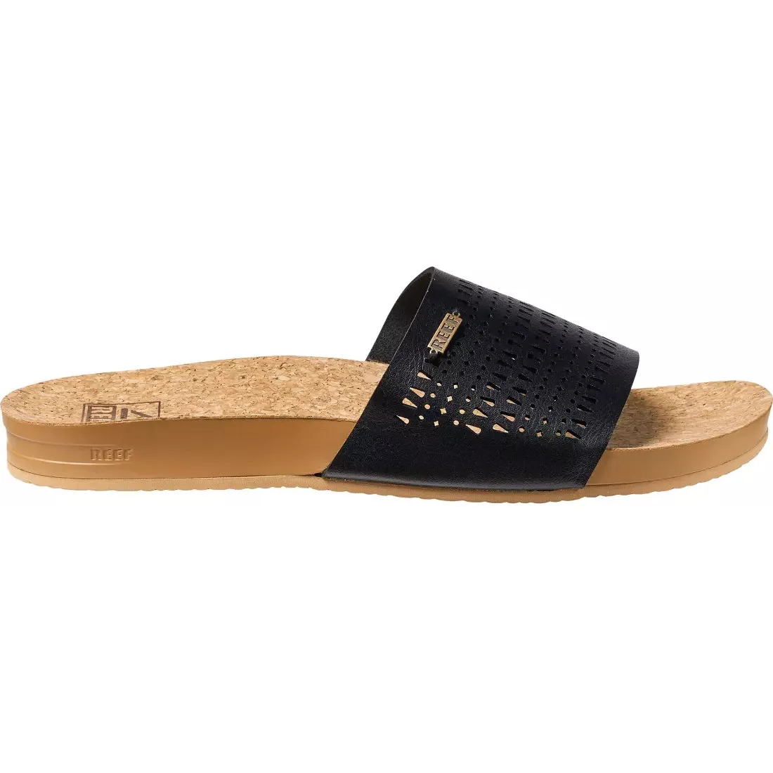 Reef Cushion Scout Perf Sandal Black/Tan