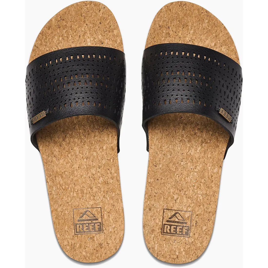Reef Cushion Scout Perf Sandal Black/Tan