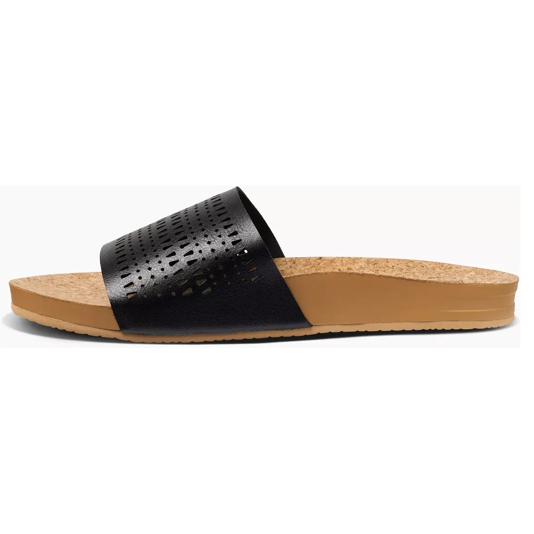 Reef Cushion Scout Perf Sandal Black/Tan