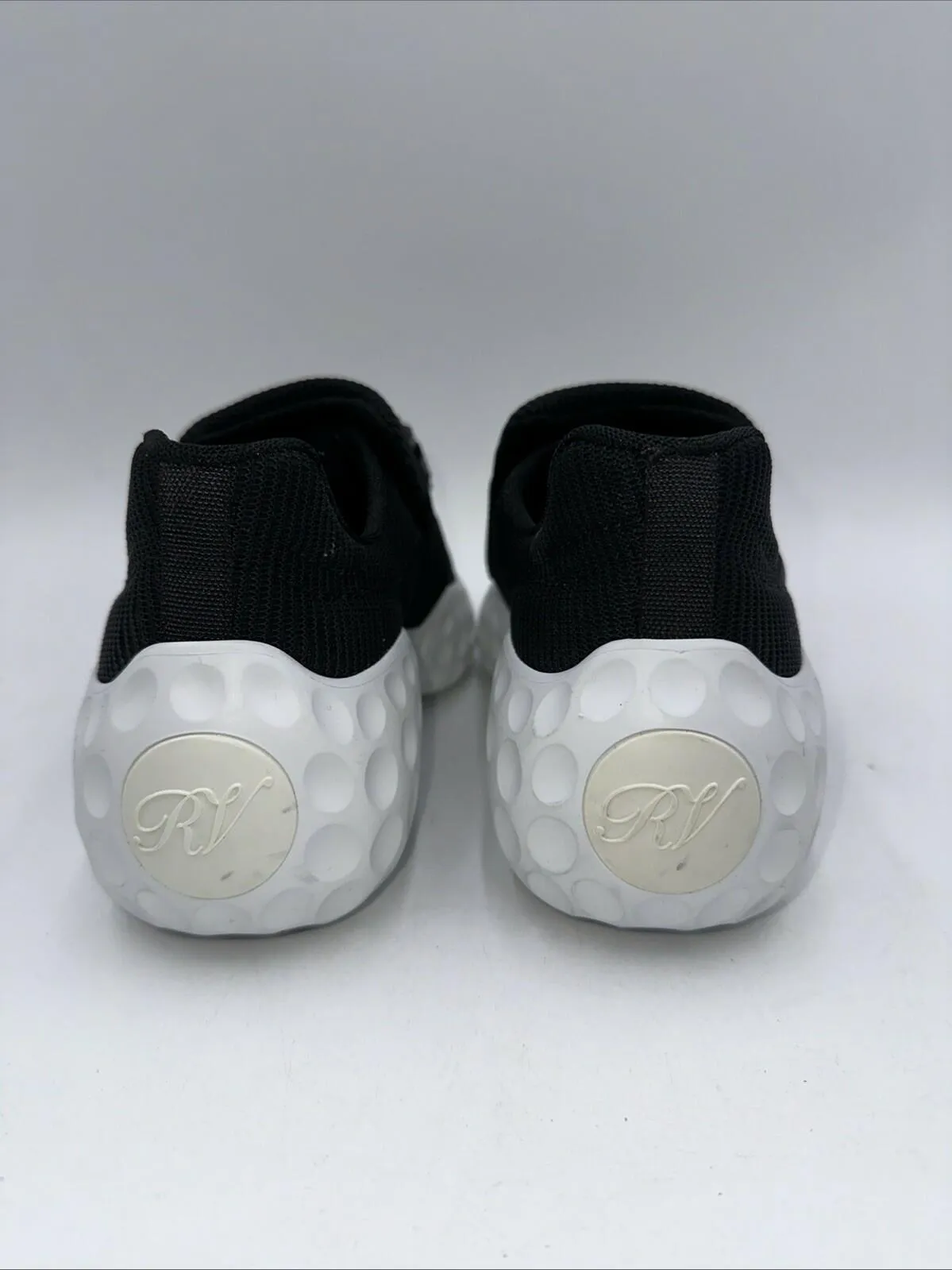 ROGER VIVIER Viv Run Moonlight Strass Buckle Technical Fabric Sneaker Size 35.5 - Very Good