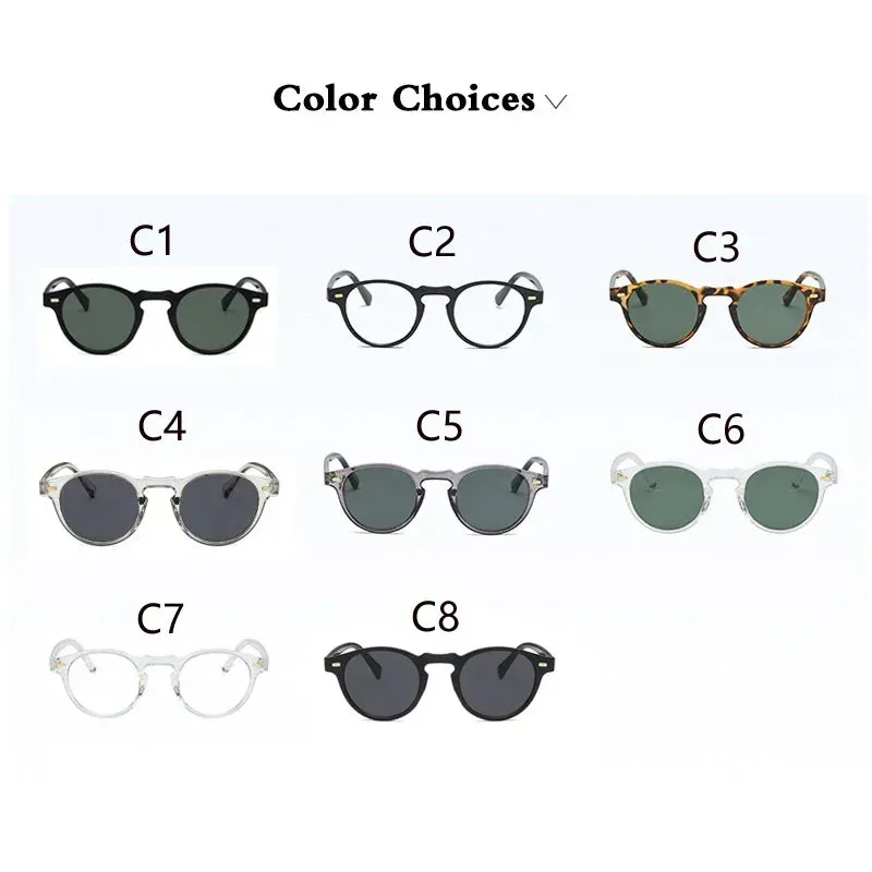 Round Cat Eye Sunglasses for Men