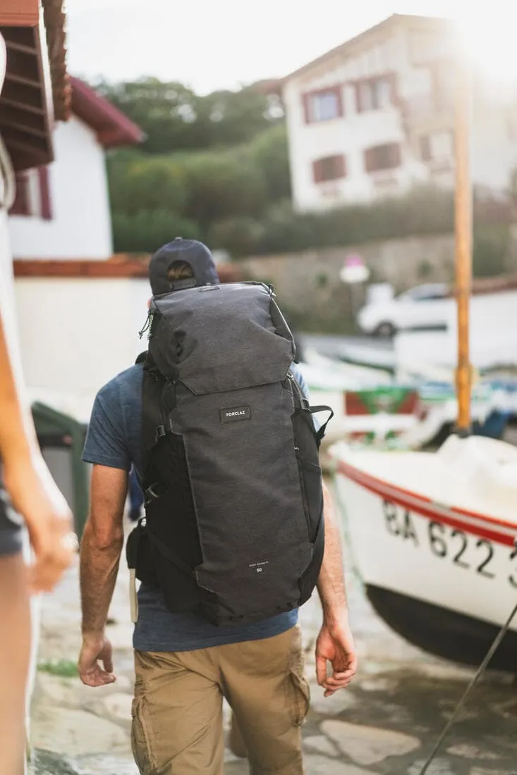 Sac à dos de voyage et trekking ouverture valise 50   6 l homme - travel 900