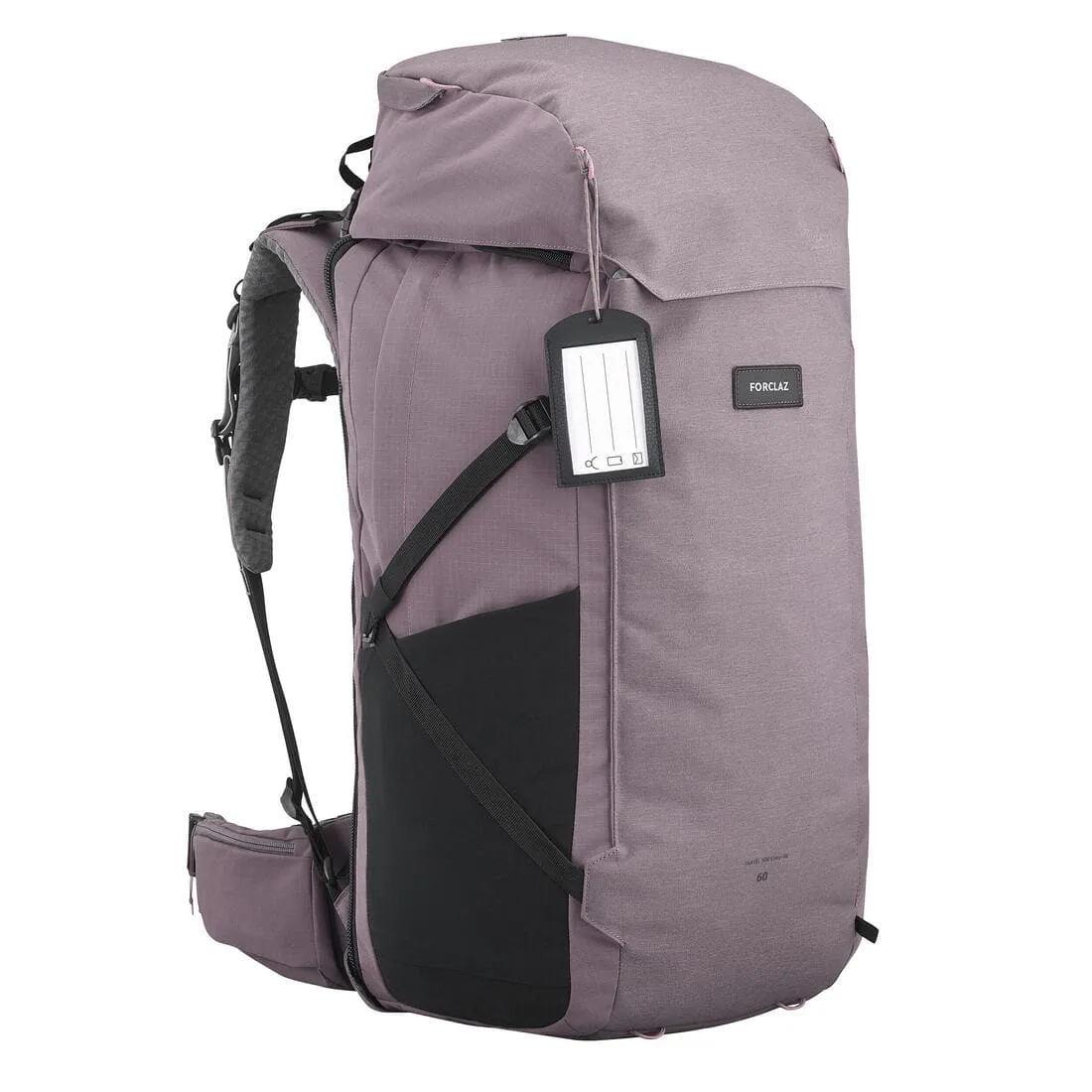 Sac à dos de voyage et trekking ouverture valise 60   6 L Femme - Travel 900