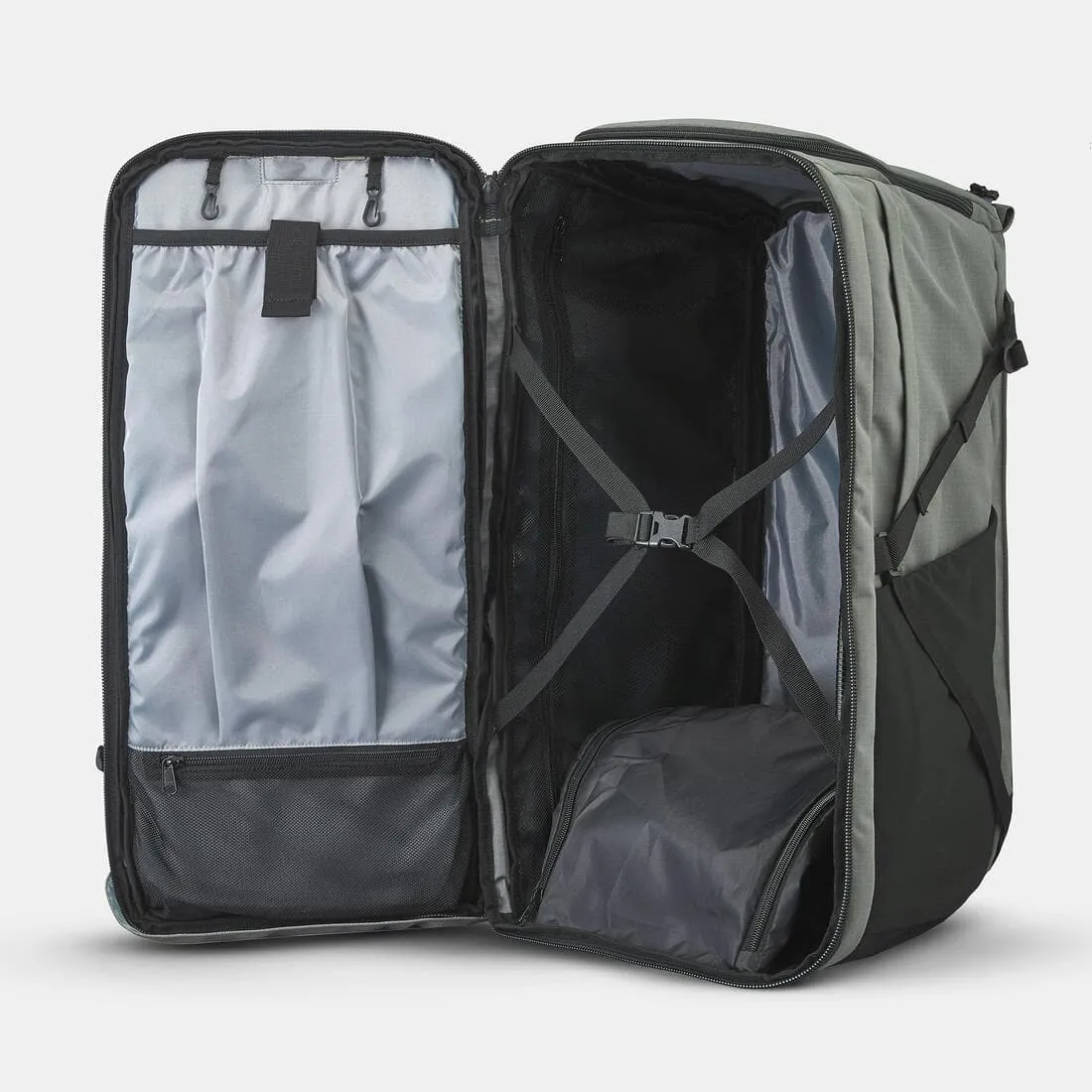 Sac à dos de voyage et trekking ouverture valise 70   6 l homme - travel 900