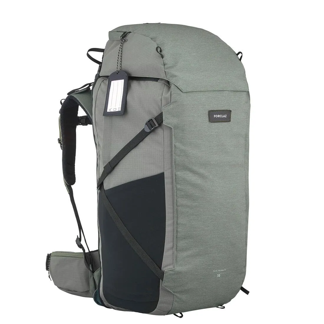 Sac à dos de voyage et trekking ouverture valise 70   6 l homme - travel 900