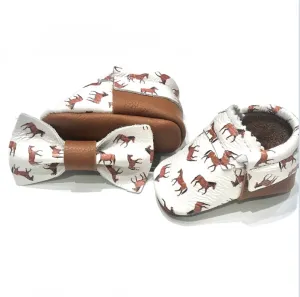 Saddle Up Horse Baby Moccasins