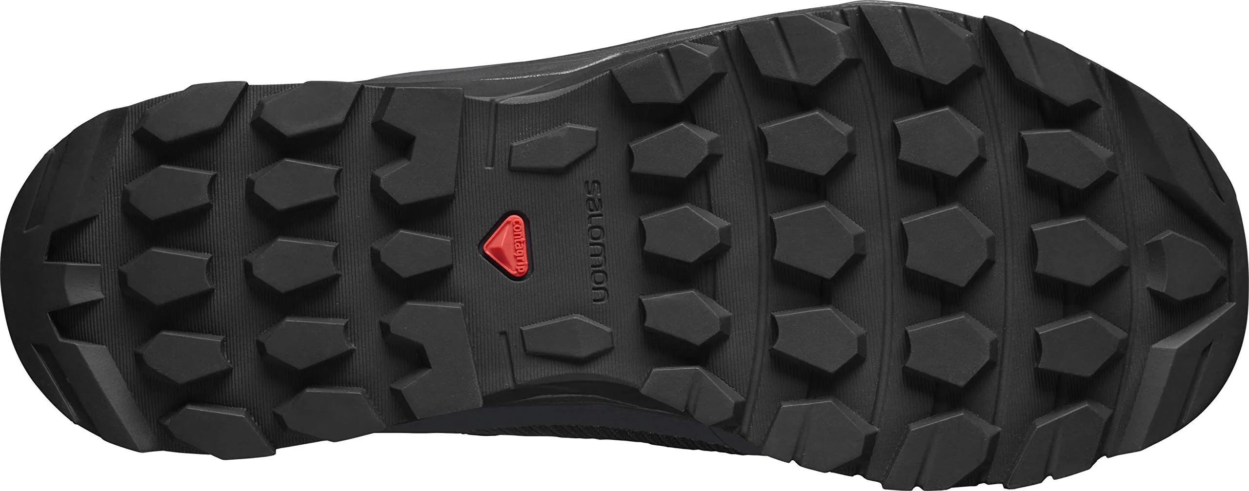 Salomon Women's VAYA Powder TS CSWP Winter Boots, Ebony/Stormy Weather/Black, 9.5