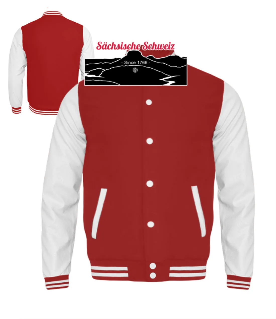 Sächsische Schweiz - Lilienstein  - Kinder College Sweatjacke