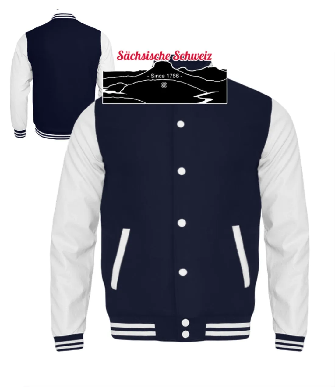 Sächsische Schweiz - Lilienstein  - Kinder College Sweatjacke