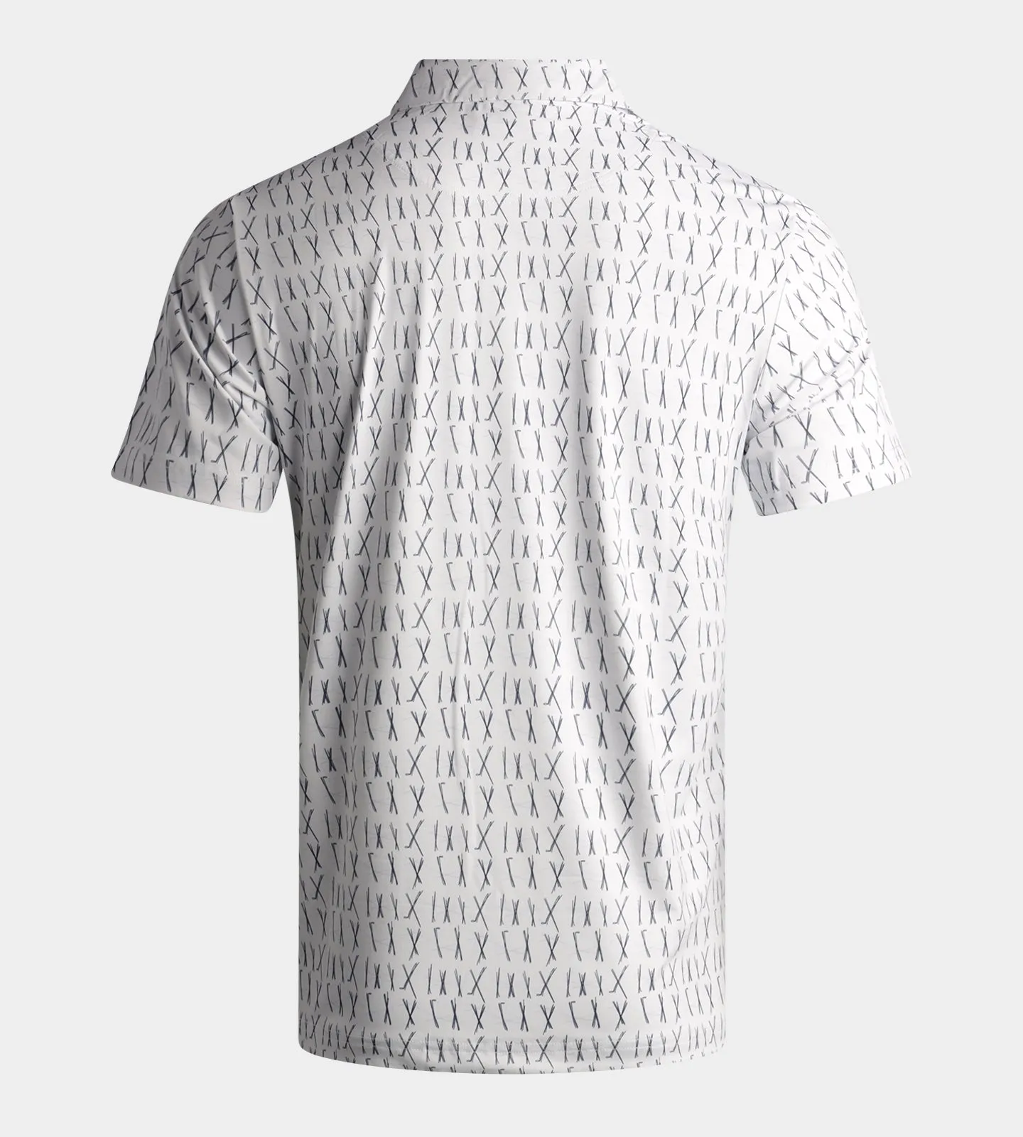 SCRIBBLE CLUB POLO - WHITE
