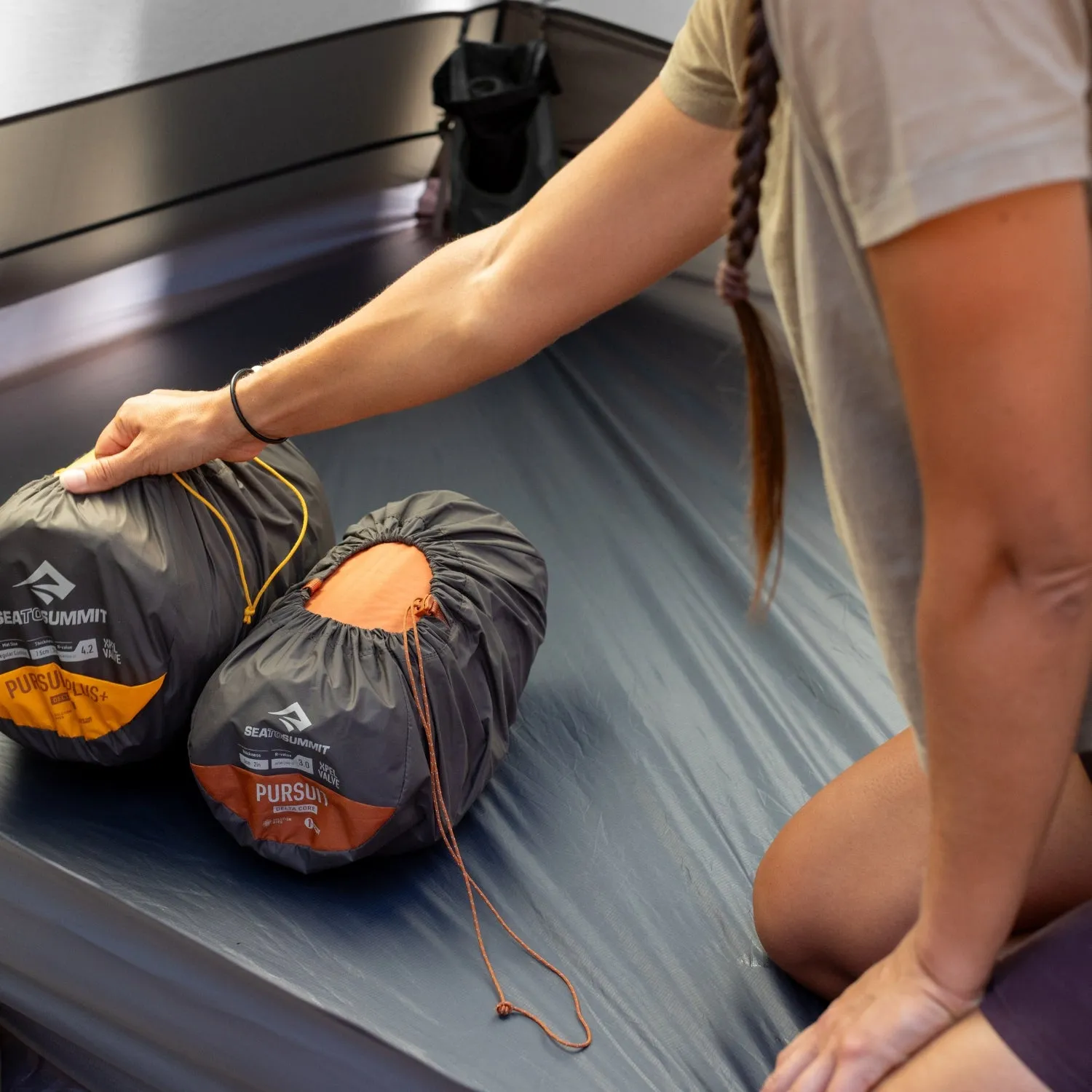 Sea to Summit Pursuit Plus Self Inflating Mat - Regular Rectangular Wide